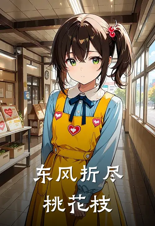 东风折尽桃花枝